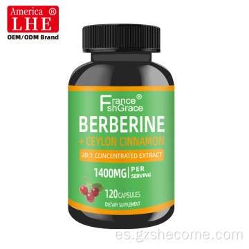 Shecome Berberine Ceilán Canela Cápsulas para Adultos